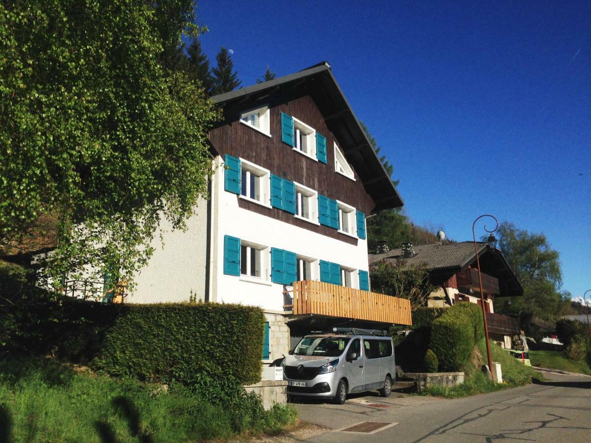 Chalet La Grande Vue Saint-Jean-dʼAulps Exterior foto